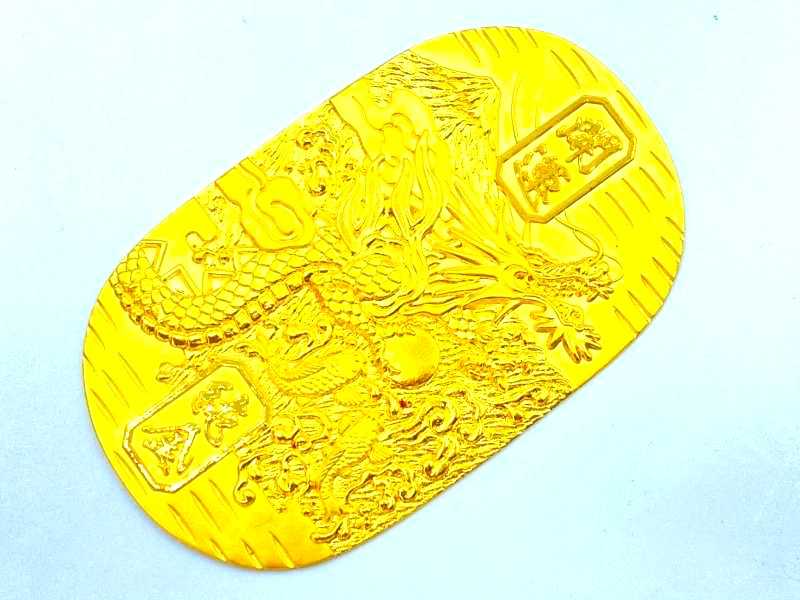 金買取 純金 K24 小判型メダル 100g