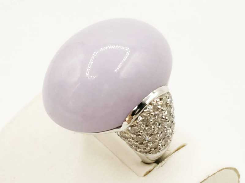 貴金属買取 カルセドニーリング