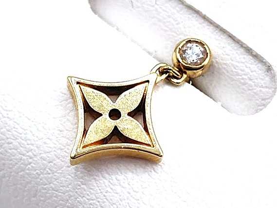 ルイヴィトン買取 ピュスモノグラム イディールダイヤピアス 