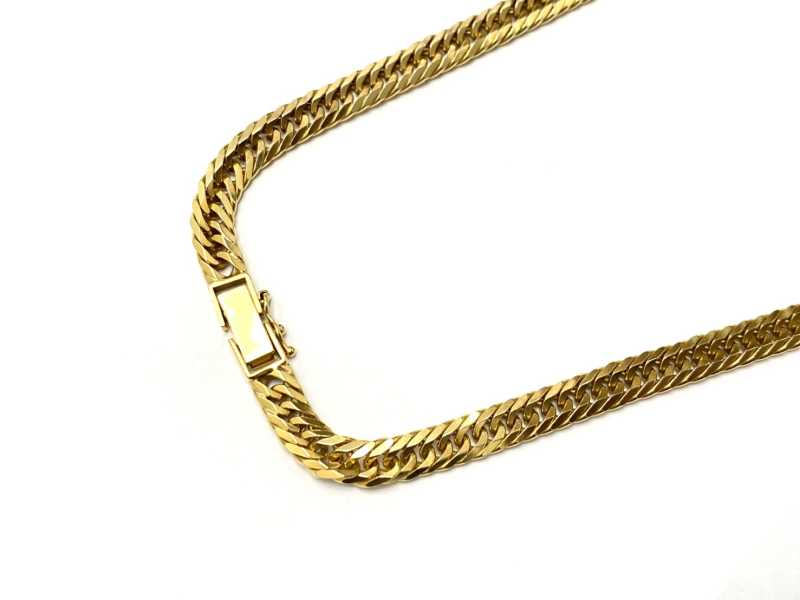 金買取 K18 イエローゴールド 喜平ネックレス 50.1g