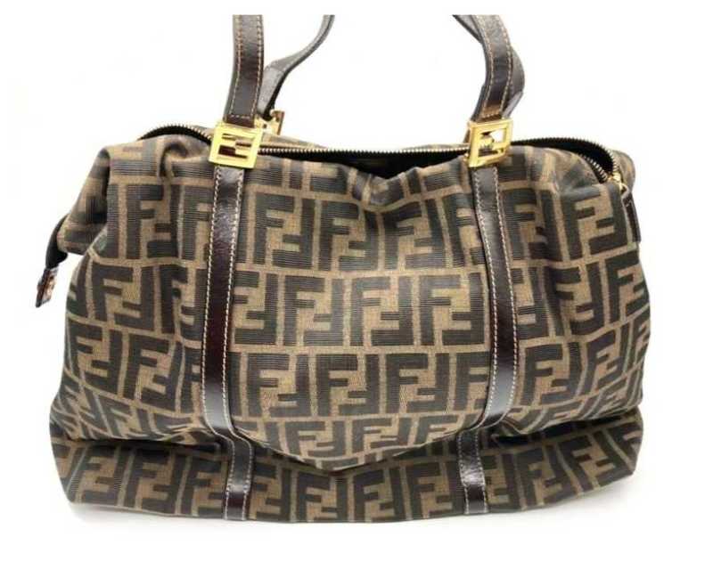フェンディ買取 ズッカ ハンドバッグ