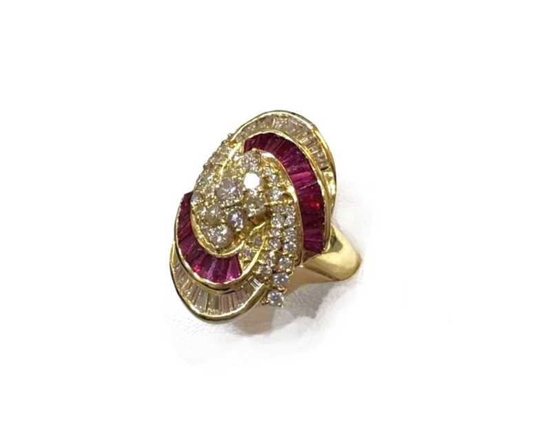 ジュエリー買取 ダイヤモンド ルビーリング