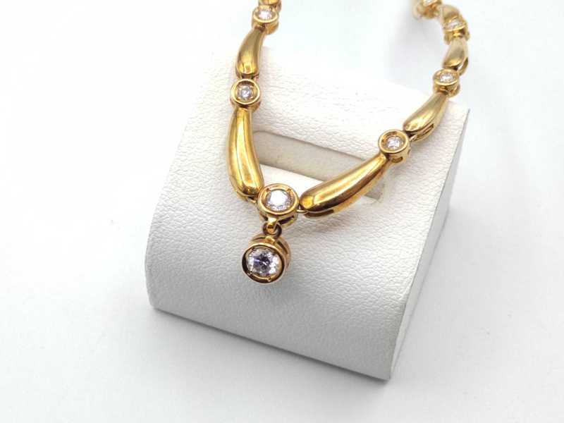 ダイヤモンド買取 ネックレス K18