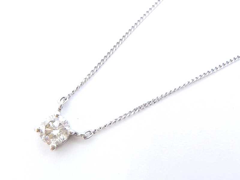ダイヤモンド買取 0.3カラットプラチナネックレス