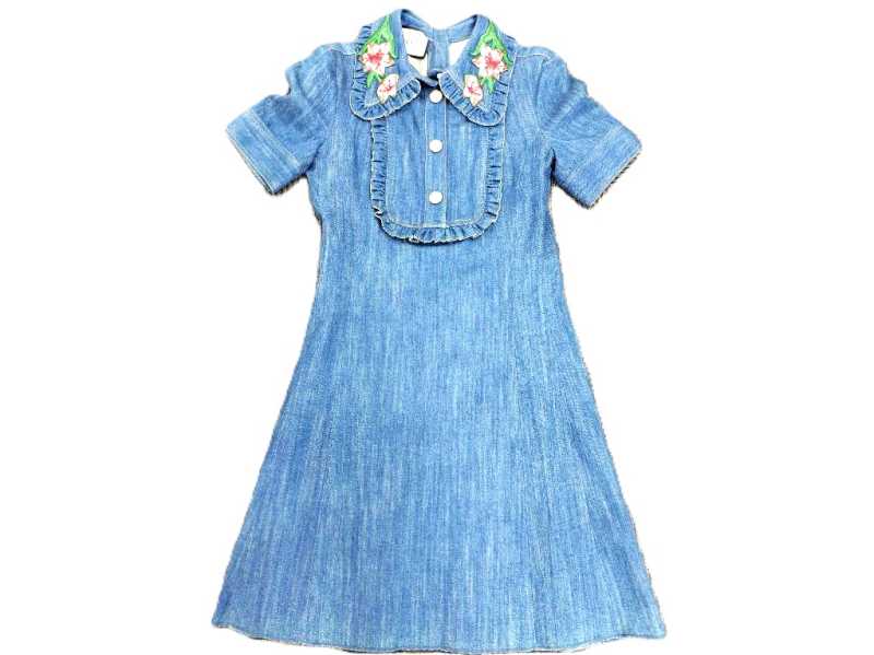グッチ買取 デニム ワンピース