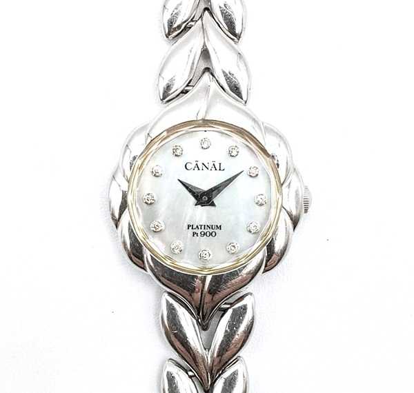 カナル買取 レディースウォッチ プラチナ無垢
