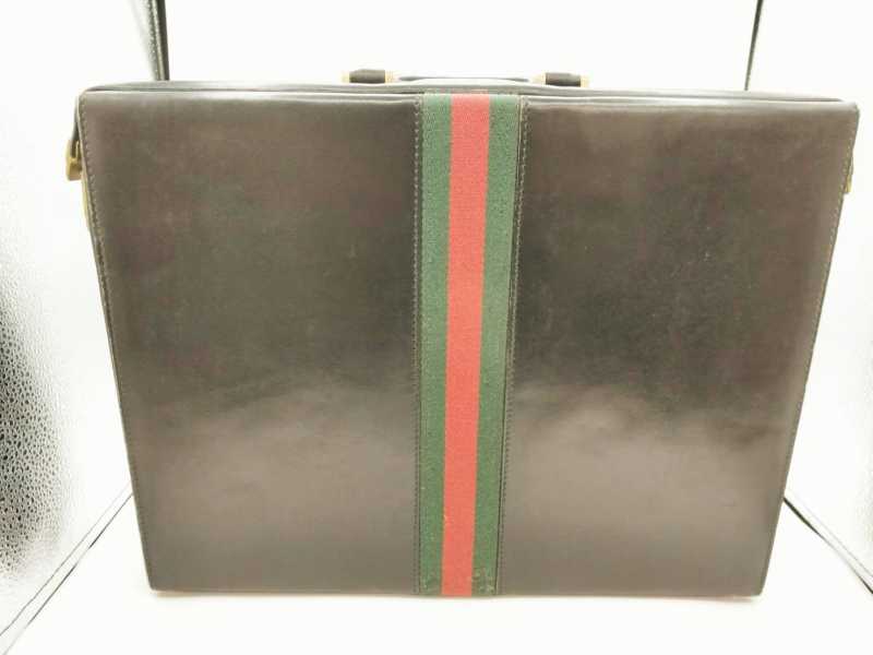 グッチ買取 シェリーライン アタッシュケース