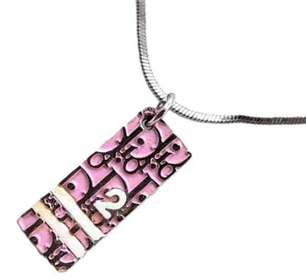 クリスチャンディオール買取　トロッタープレートネックレス