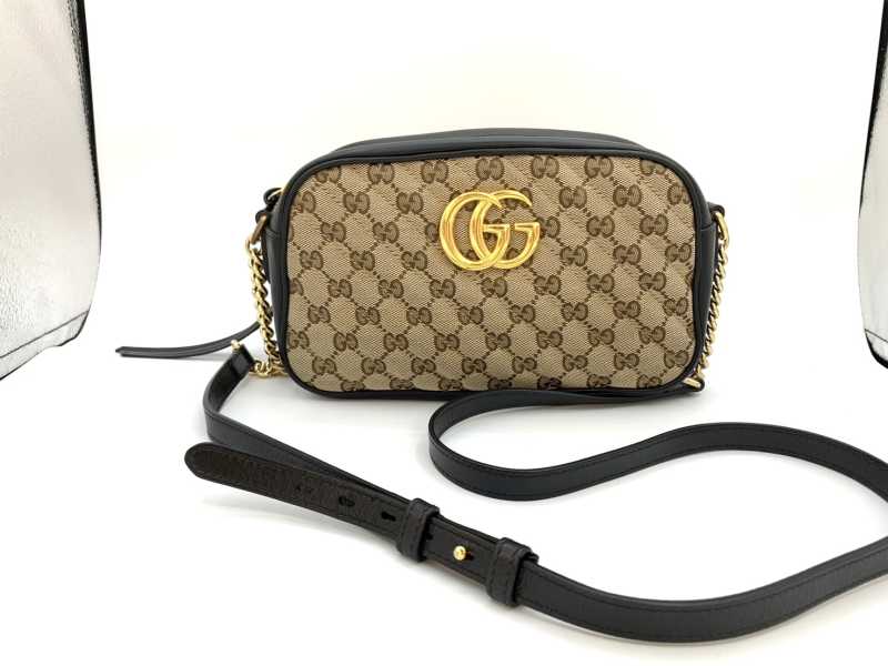 グッチ買取 GGマーモントキルティングショルダーバッグ 447632