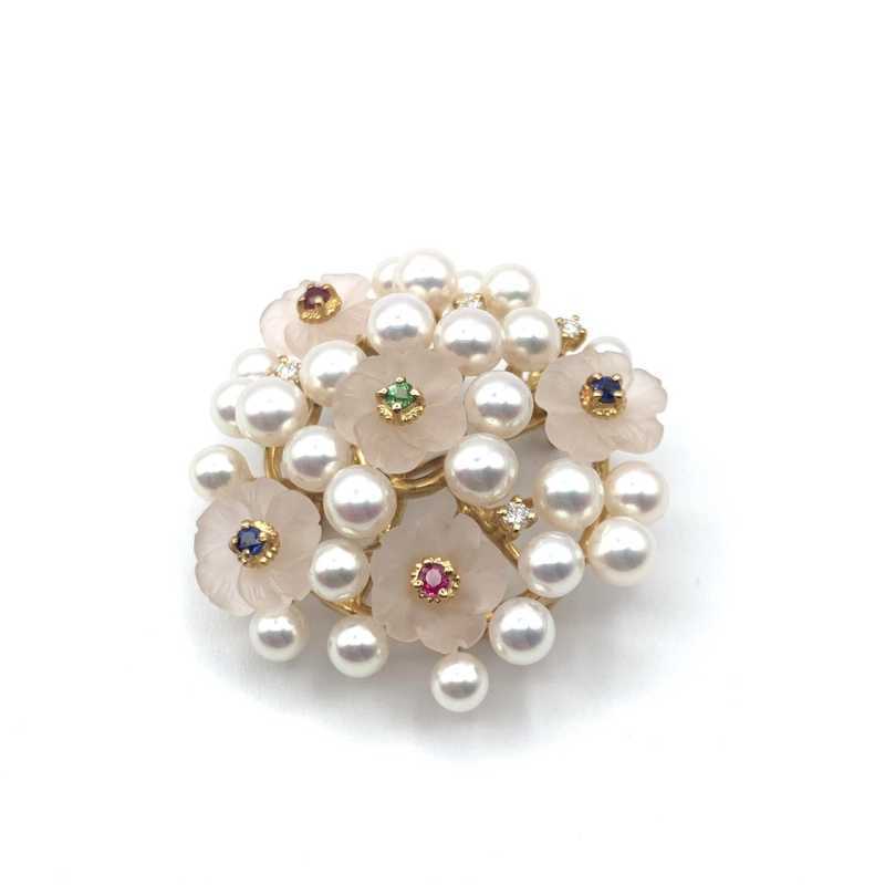 タサキ買取 パールブローチ