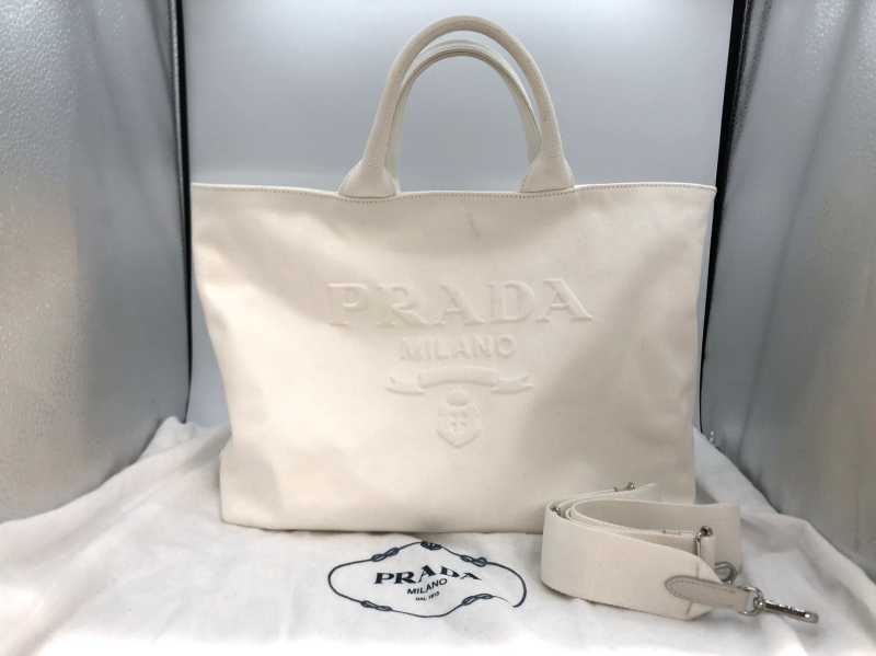 プラダ ドリル2wayトート