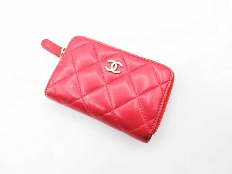 シャネル　買取　マトラッセ コインケース