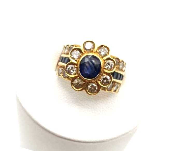 ジュエリー買取 サファイア ダイヤモンドリング