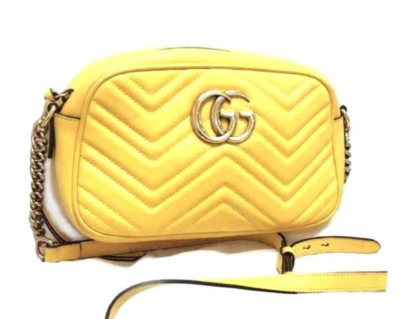 グッチ買取 GGマーモント チェーンショルダーバッグ 