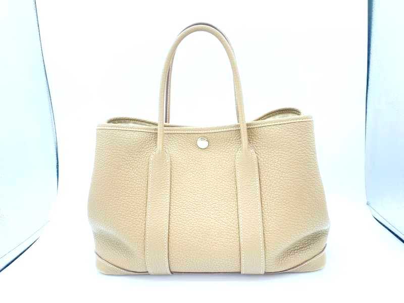 エルメス買取 ガーデンパーティー PM ネゴンダ エトゥープ □P刻