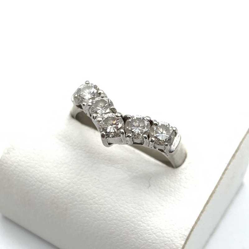プラチナ買取 ダイヤリング 1.3ct Pt900 5.3ｇ