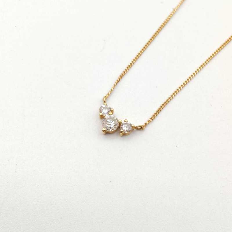 金買取 ネックレス ダイヤモンド K18