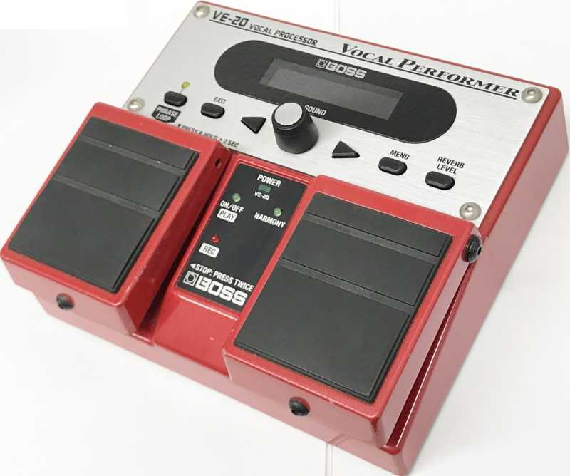 BOSSエフェクターBOSS VE-20 Vocal Processorの買取実績(212601