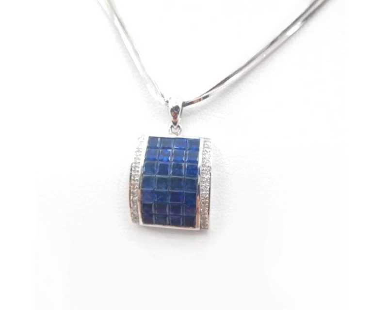 ジュエリー買取 サファイア ダイヤモンドネックレス
