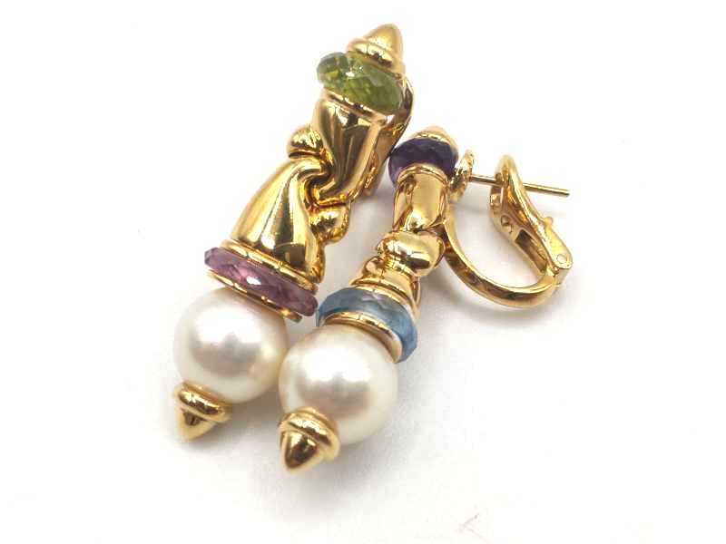 ブルガリ買取 ドッピオ ピアス