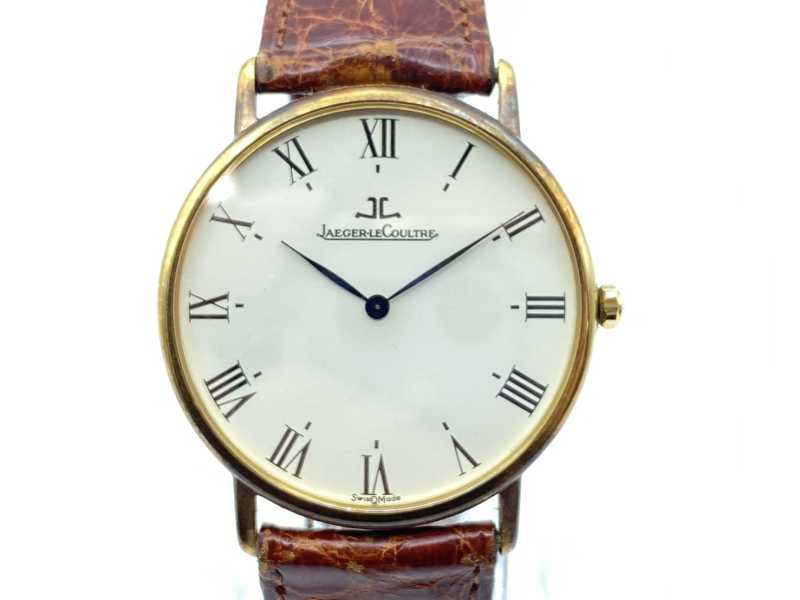 ジャガールクルト買取 K18YG ラウンド 31mm ヴィンテージウォッチ 不動品