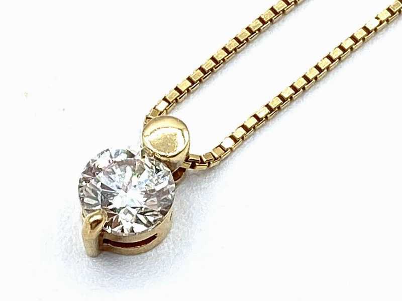 ダイヤモンド買取 １カラット１８金ネックレス
