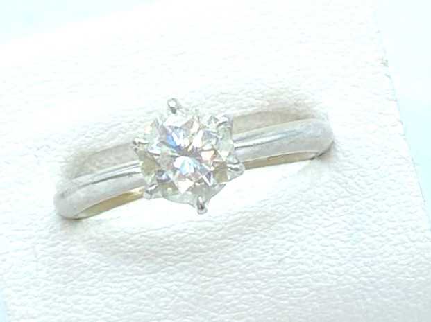 ダイヤモンド買取 プラチナ台 ダイヤモンド 1.22ct ティファニー セッティング リング