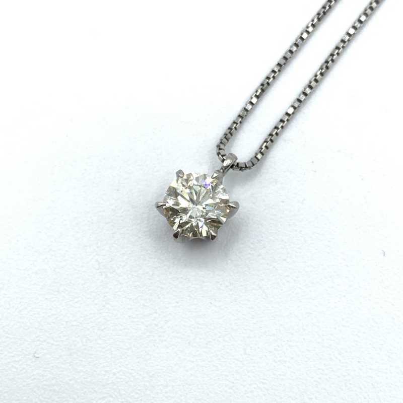 ダイヤモンド買取 プラチナネックレス 0.7ct