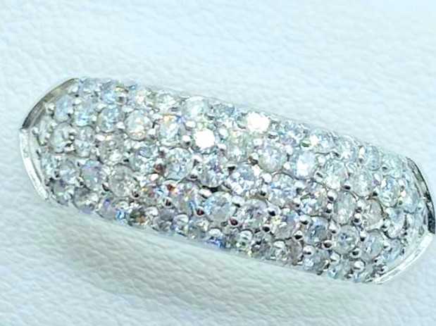 ダイヤモンド買取 プラチナ台 ダイヤモンド 1.00ct パヴェ リング