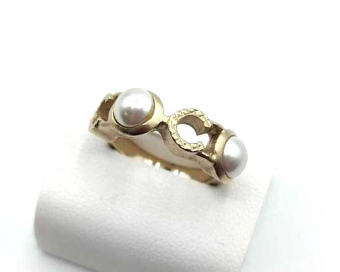 シャネル ロゴ リング