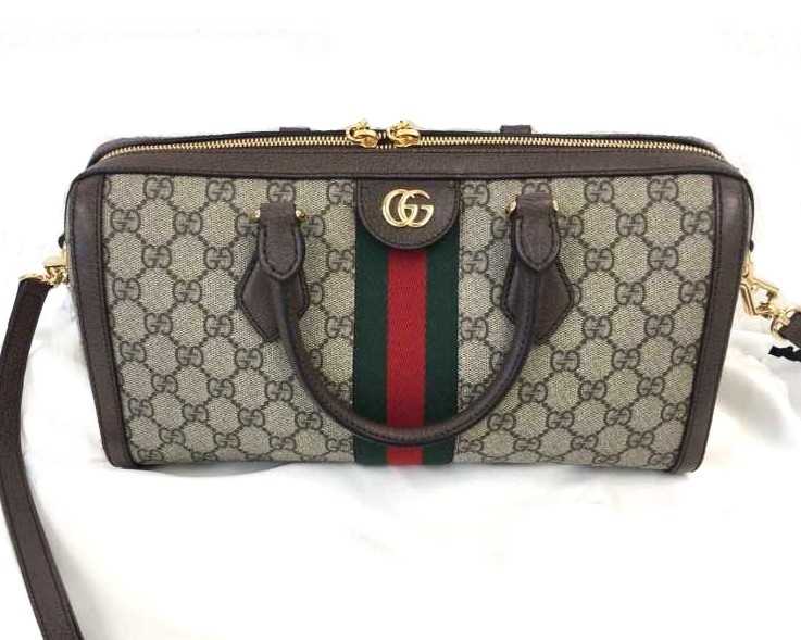 グッチ買取 GGスプリーム 2WAY ハンドバッグ