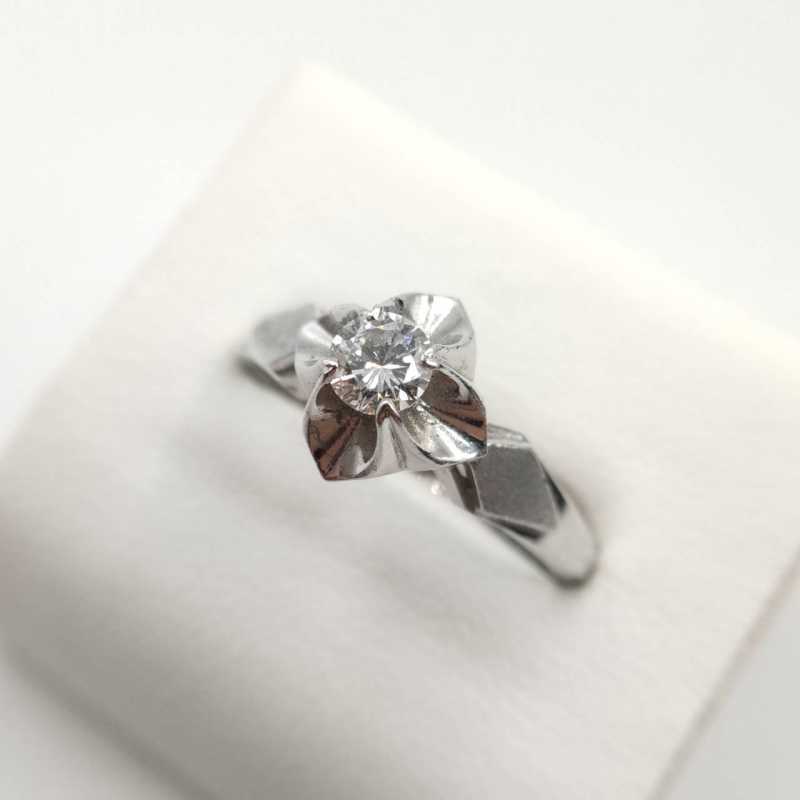  リング ダイヤモンド 0.2ct Pt900