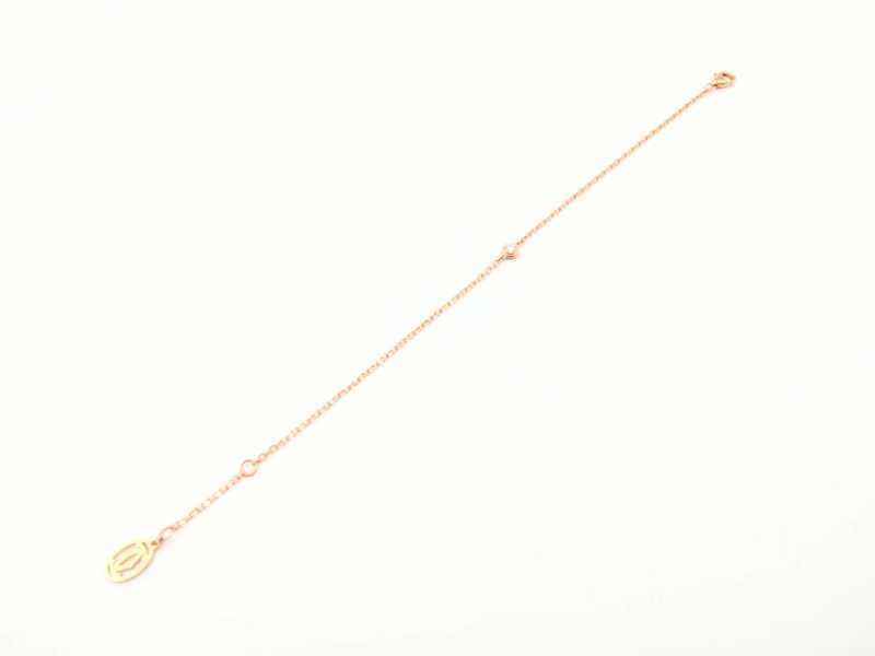  カルティエ　ダムールブレスレット　750PG