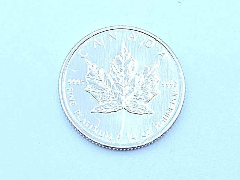 プラチナ買取 プラチナ メイプルリーフ コイン 1/4oz 7.7g