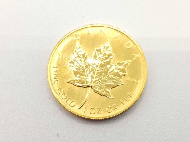  メイプルリーフ金貨