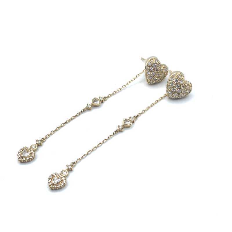 金買取 ピアス K18 メレダイヤモンド