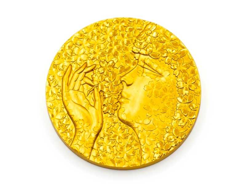 金買取 純金 EXPO'90 国際花と緑の博覧会 メダル 99.3g