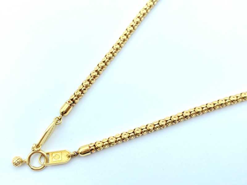金買取 K18 ゲラルディーニ デザインネックレス 7.0g
