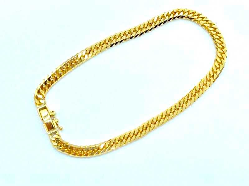 金買取 K18 喜平ブレスレット 10.2g